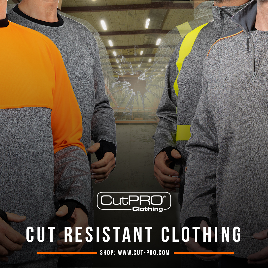 CutPRO Cut Resistant Clothing Workwear PPE Glass Metal Protection