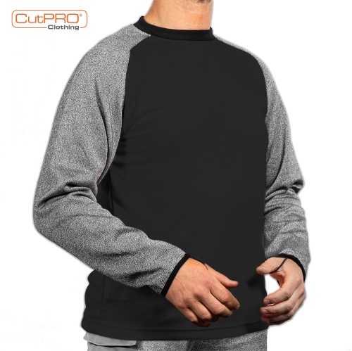 Crew Neck Top with Full Armguard