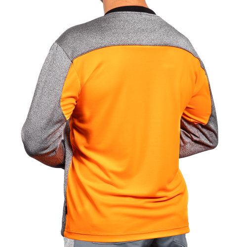 Crew Neck Top with Breathable Back