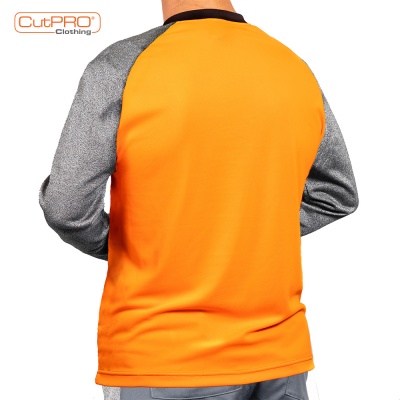 Cut Resistant Armguard Shirt - Crew Neck rear