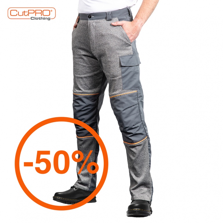 Cut Resistant Trousers with Front Protection