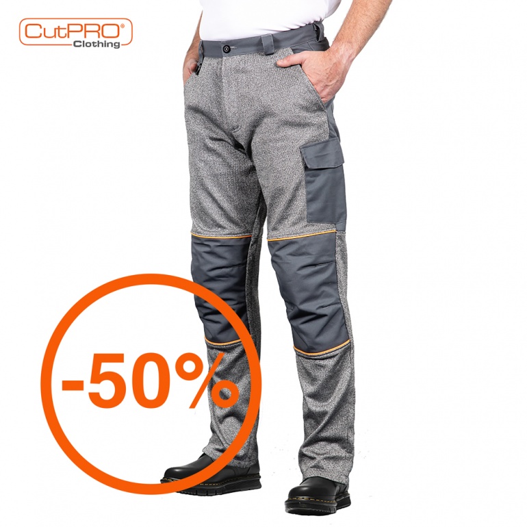 Cut Resistant Trousers with Front and Back Protection